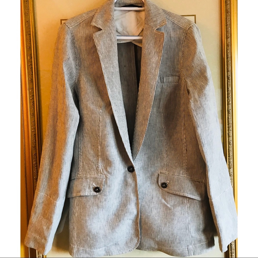 🌺Mexx Seersucker Blazer